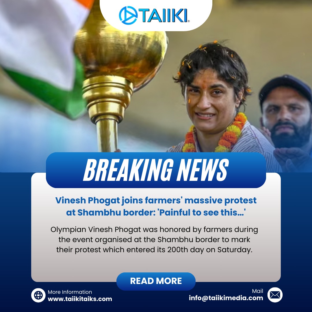 Vinesh Phogat joins farmers' massive protest at Shambhu border: 'Painful to see this…'